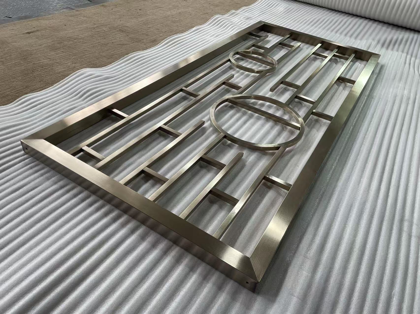 Luxury Laser Cut Stainless Steel Decorative Screen