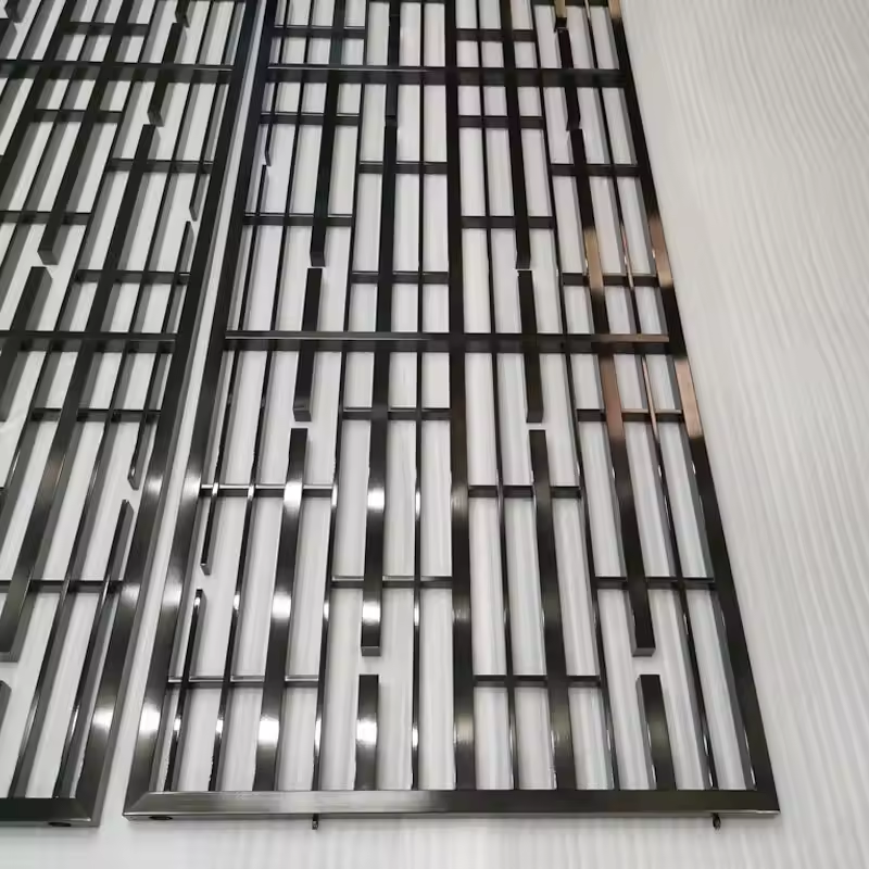 Luxury Laser Cut Stainless Steel Decorative Screen